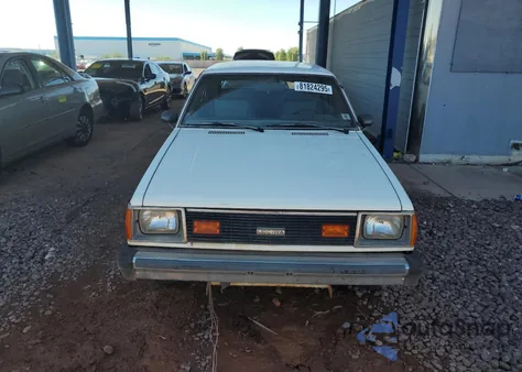 1982 Datsun B210 Deluxe z USA, uszkodzony, nr VIN JN1PB05S7CU216219